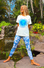 Load image into Gallery viewer, Women's "Heart Clothing Earth" 100% Organic combed cotton T-shirt (un-bleached)