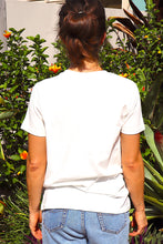 Load image into Gallery viewer, Women's "Noosa Natural" 100% Organic combed cotton T-shirt (un-bleached)